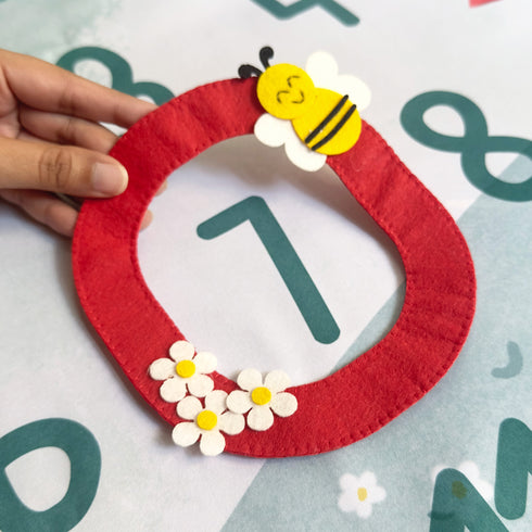 Baby Milestone Blanket - Farm Animals